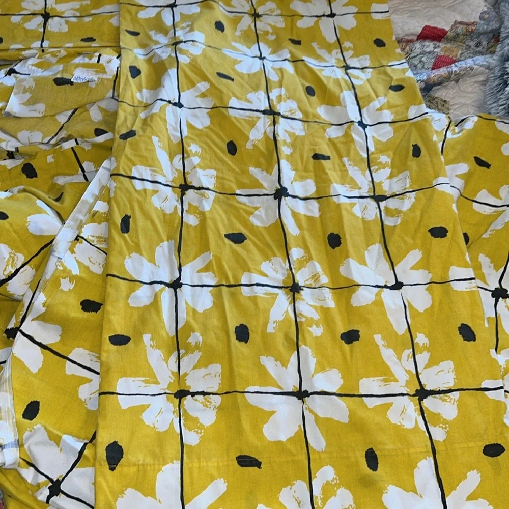 Vintage Vera Neumann King sheet set pillowcases